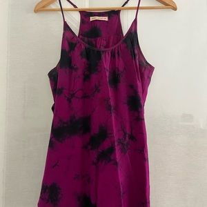 Washed silk Rebecca Taylor tie dye top 8